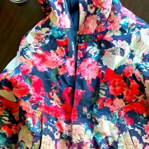 Girls The North Face winter coat